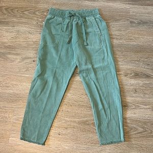 ZARA / Elastic Waist Lyocell Soft Pants - XS